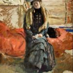 FVR - EV Femme sur un divan L'Attente
