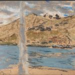 FVR EV - pastel 1910 - Mauvais temps Hendaye