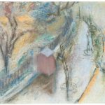 FVR EV - pastel - la guerite du cantonnier