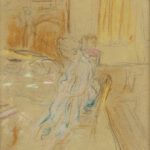 FVR - EV - pastel - mme vuillard a table