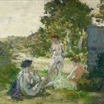 FVR - KXR - Les trois nymphes - circa 1904-1905