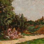 FVR - KXR - couple et enfant au bord d un chemin