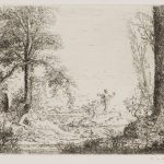 FVR-KXR-cuivre-Nymphe assise accoudée au pied d’un arbre