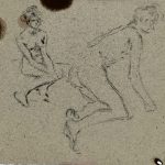 FVR KXR - dessin - 2 croquis de femme