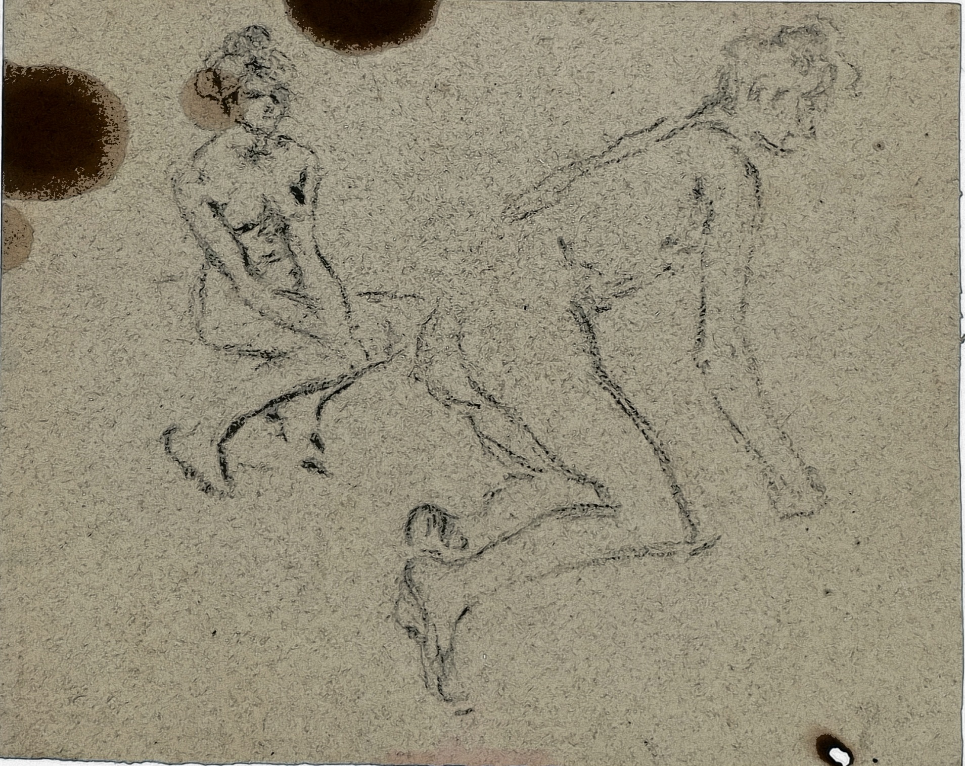 FVR KXR - dessin - 2 croquis de femme