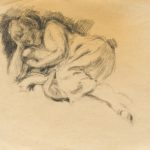 FVR - KXR - dessin - femme couchee