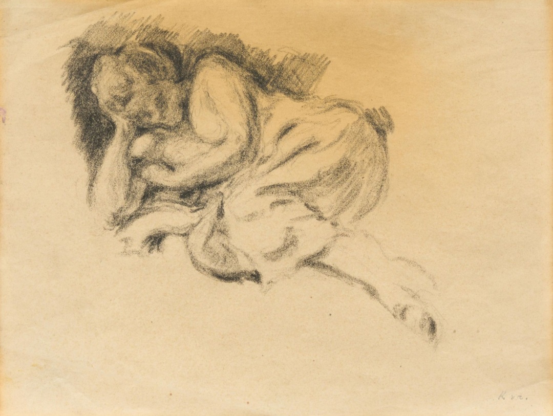 FVR - KXR - dessin - femme couchee