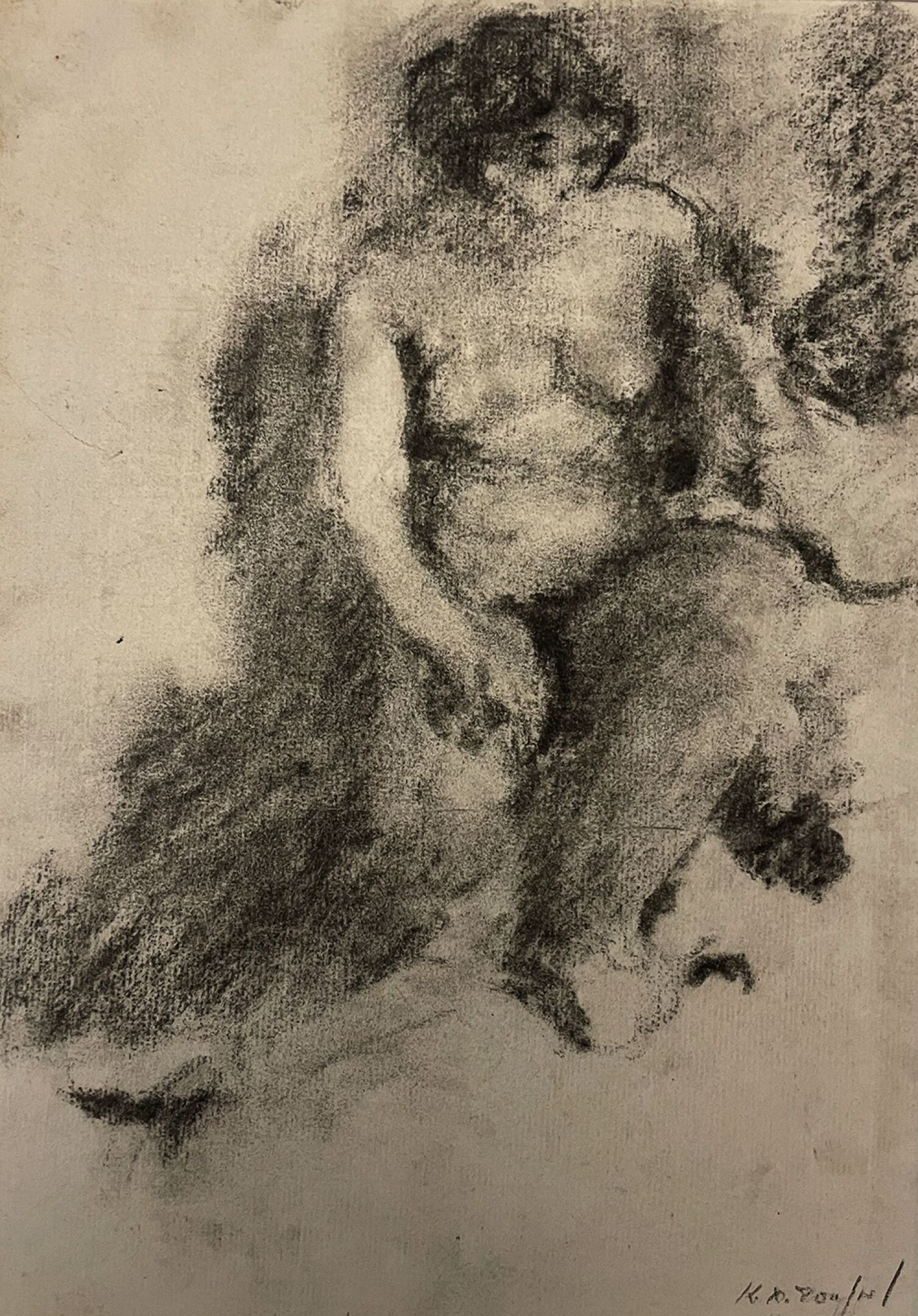 FVR - KXR - dessin - modele nu assis