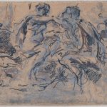 FVR-KXR- dessin - pastorale scene galante