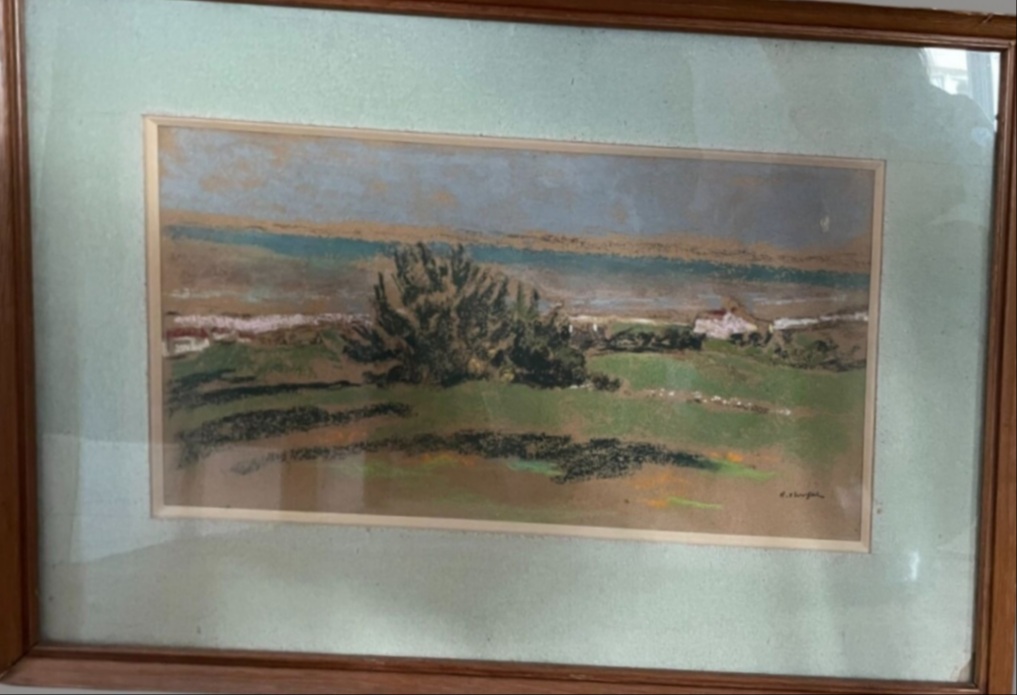 FVR - KXR - pastel - bord de mer - encadre