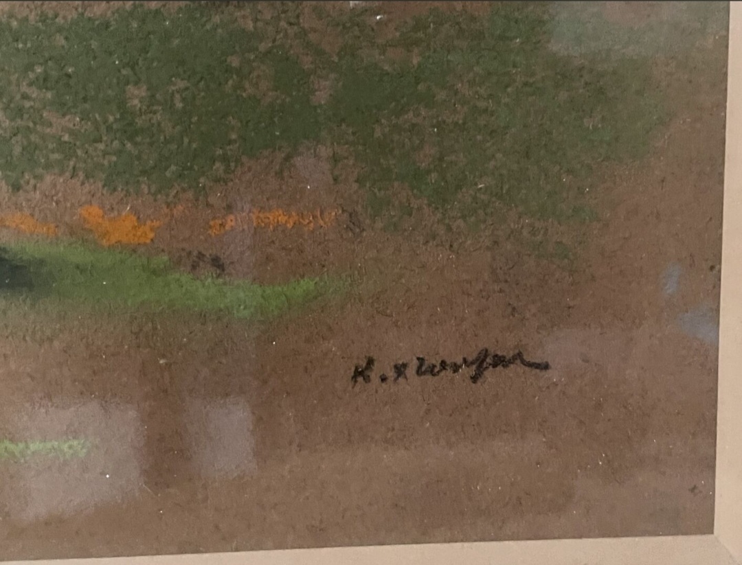 FVR - KXR - pastel - bord de mer - signature