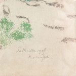 FVR - KXR - pastel - paysage de sallenelles-signature