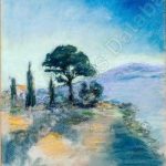 FVR PR - Pastel - paysage provencal