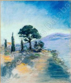 FVR PR - Pastel - paysage provencal
