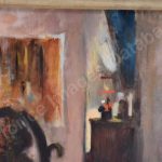 FVR - PR - huile - enfants au bureau-detail porte