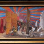 FVR - PR - pastel - sous le chapiteau - encadre
