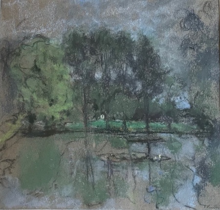 FVR - EV - L etang sous un ciel gris
