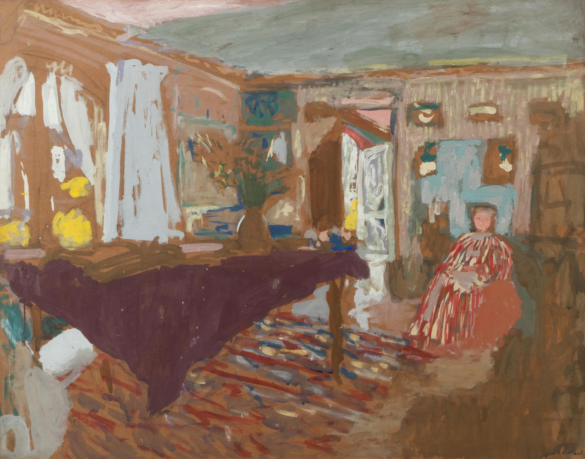 FVR EV - colle - madame-vuillard dans le salon rue de calais