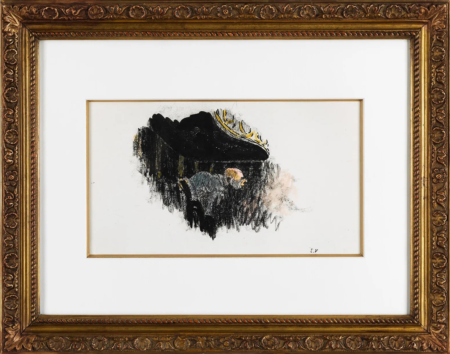 FVR EV - encre -La loge de theatre cadr