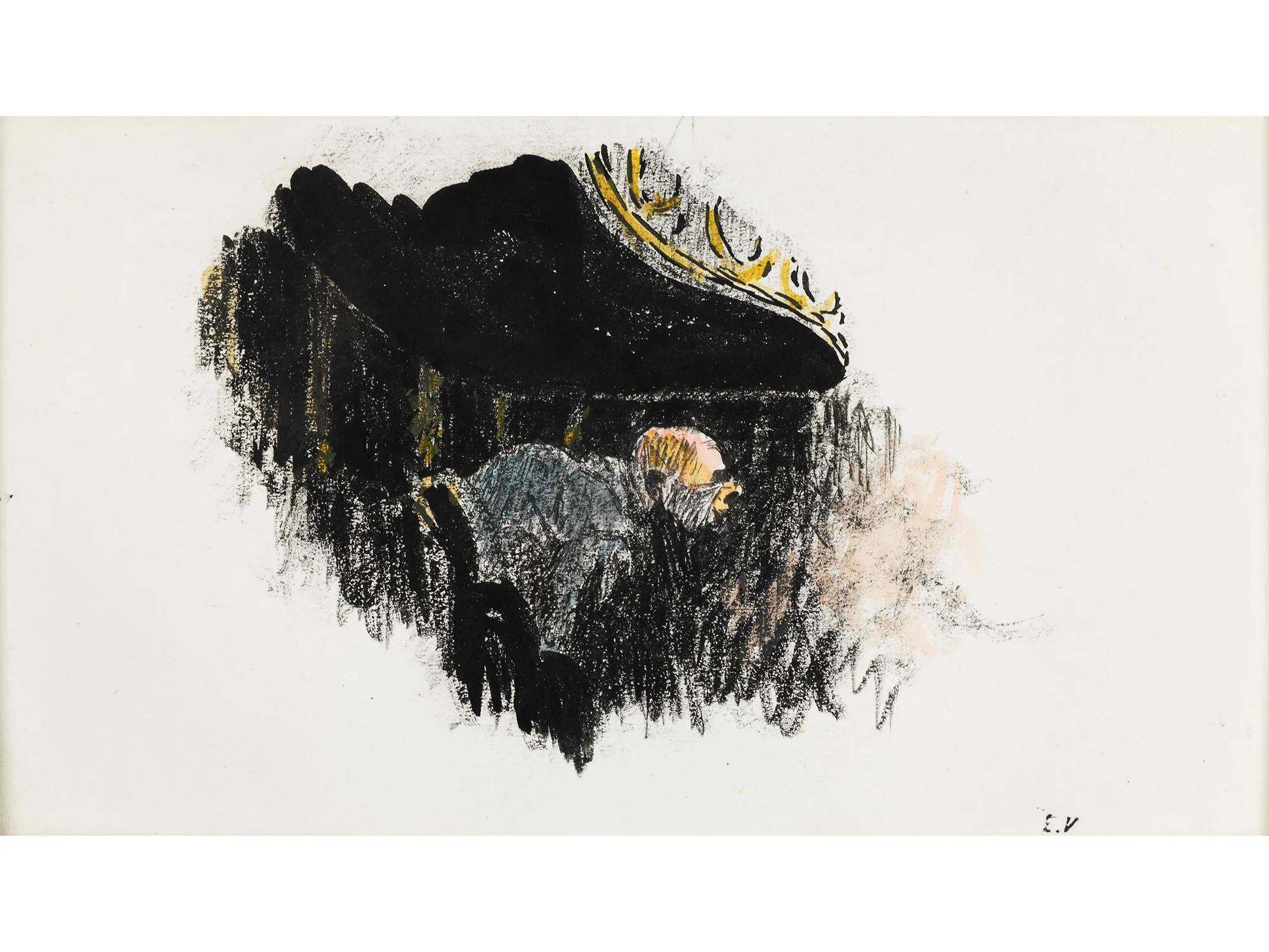 FVR EV - encre - La loge de theatre