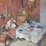 FVR EV - huile - Dans la salle à manger 1912