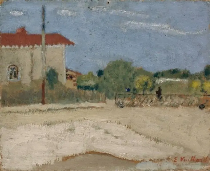 FVR EV - huile - La gare de L'Etang-la-Ville