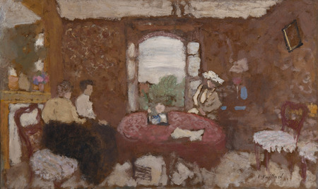 FVR - EV - huile - lucie hessel chez les roussel a cricqueboeuf - 1901