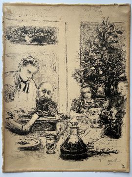 FVR-EV-litho-Le repas 1935