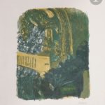 FVR - EV - litho - une galerie au gymnase - pierre bleue
