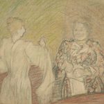 FVR - EV - mme vuillard conversant avec une jeune fille