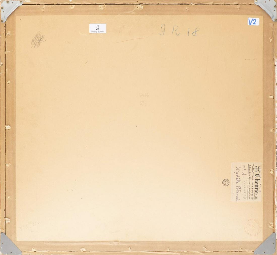 FVR - EV - pastel - le modele blond dos