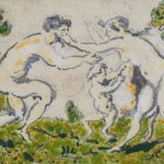 FVR - KXR - terre cuite - Faune et nymphe