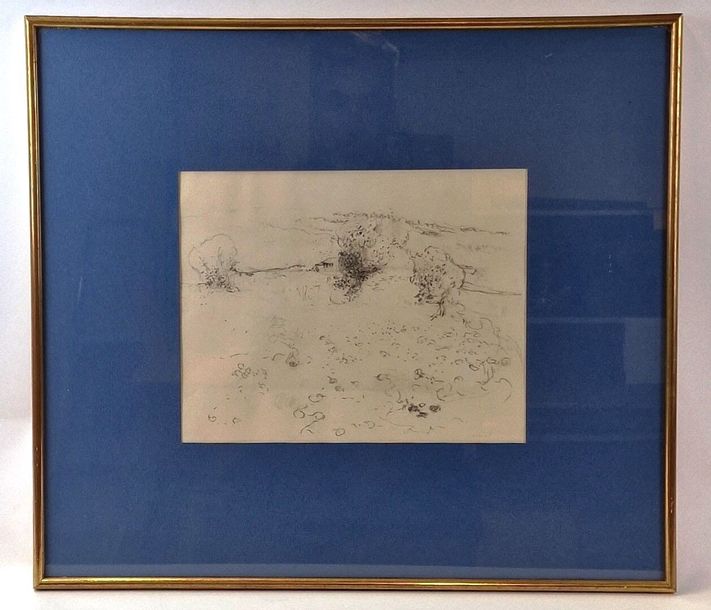 FVR - PR - dessin - paysage encadre