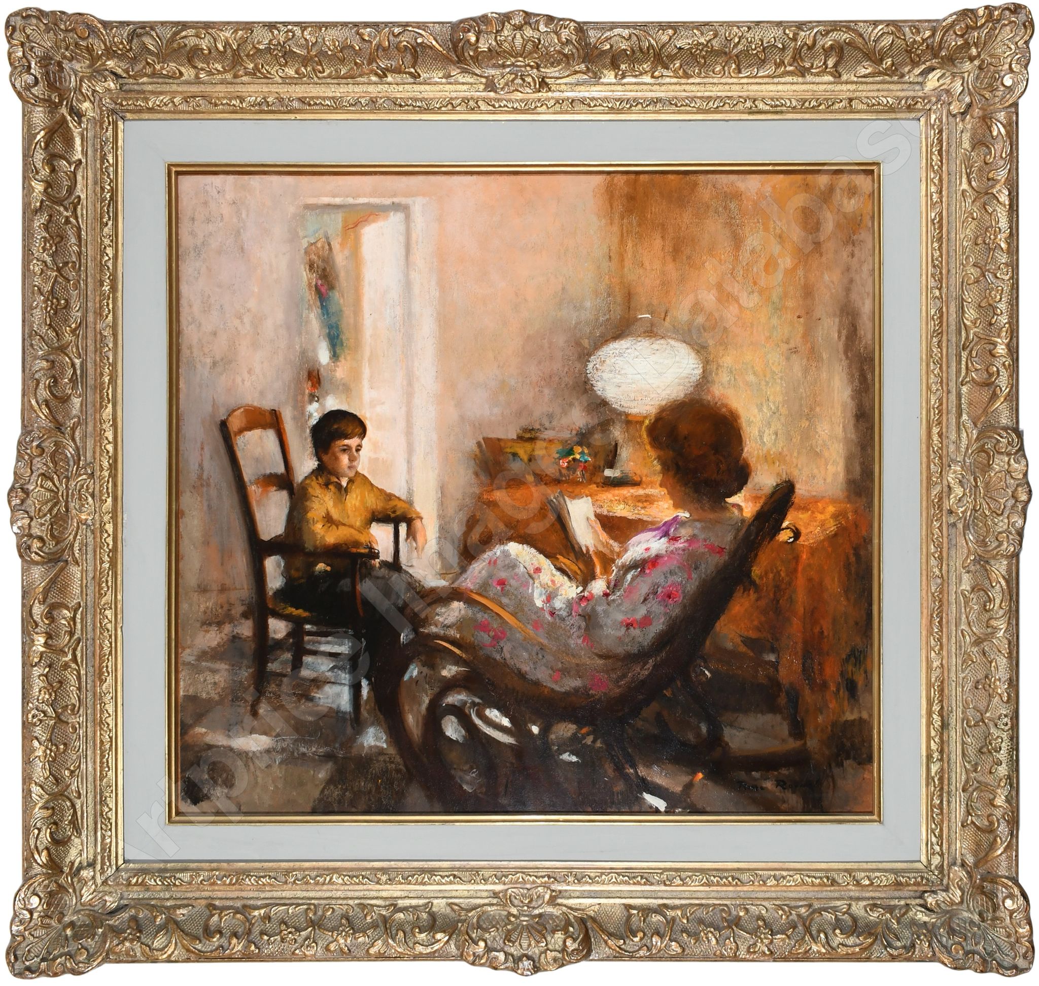 FVR - PR - huile - la recitation encadre