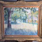 FVR - PR - huile - le verger à longchene encadre
