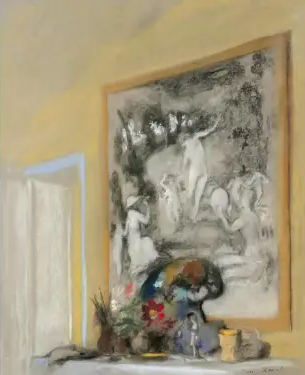 FVR - PR - pastel - hommage a KX Roussel