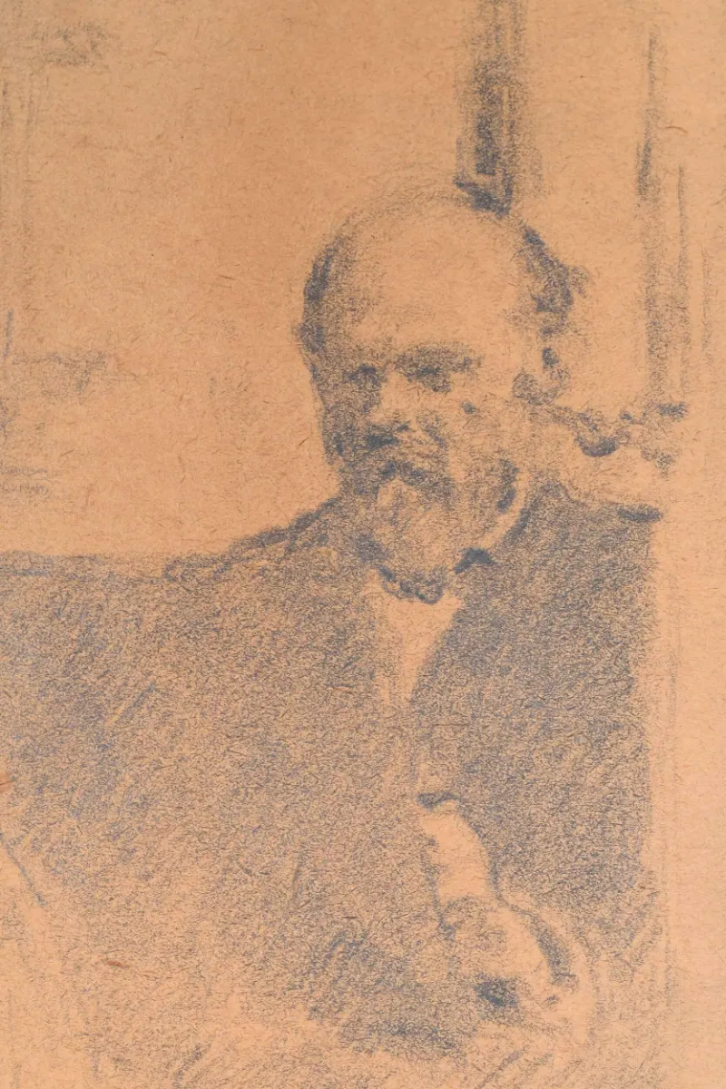 FVR KXR - dessin - autoportrait 1920