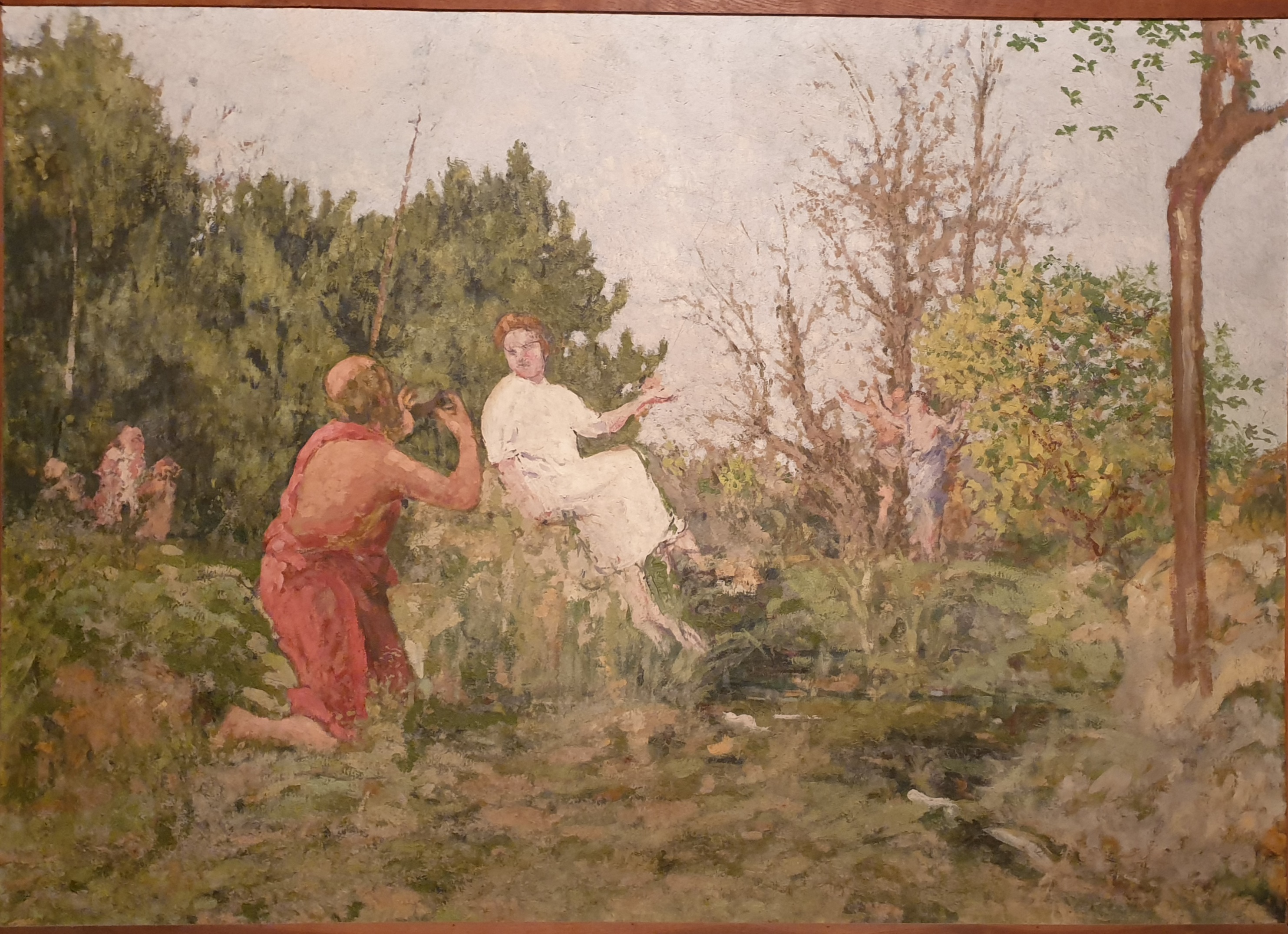 FVR - KXR - huile - fontaine de jouvence vers 1940